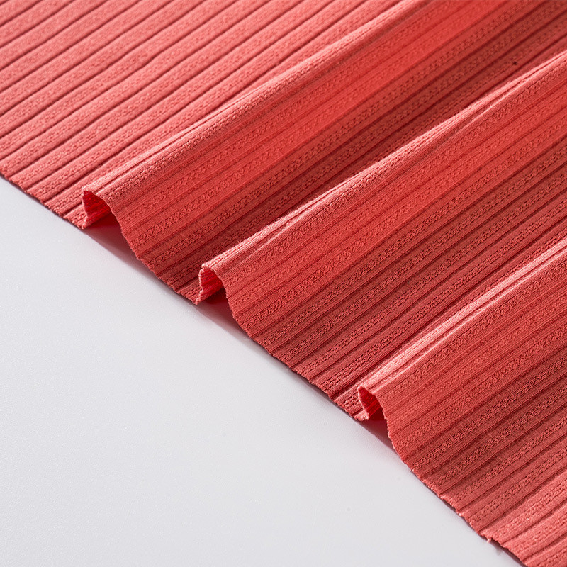 罗纹提花70莫代尔30棉rc垂感棉质优质时尚家居服面料