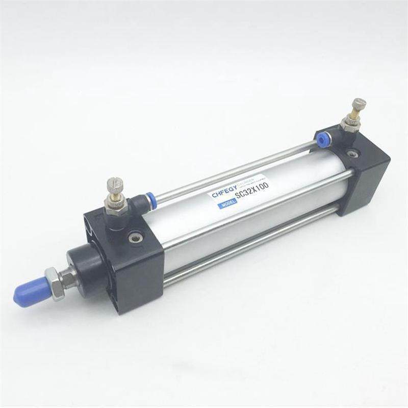 气缸客型标准型亚德sc32x40x50x63x80x100x125-75-150-200