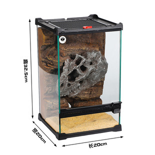 爬宠造景缸一体雨林缸一物成景爬虫爬宠缸爬宠景观缸沙漠爬缸
