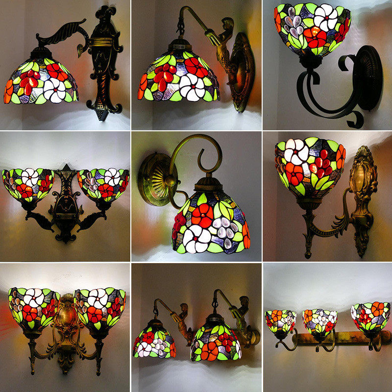 欧式镜前灯 现代复古led葡萄壁灯镜柜灯欧式浴室镜灯简约卫生间灯,家装灯饰光源,壁灯,淘宝优惠券,粉丝福利购,淘宝优惠卷