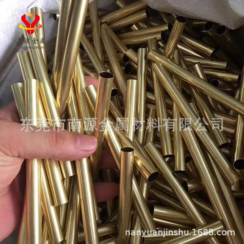 批发h59黄铜管厚壁铜管h62散热薄壁毛细管铜套管圆管空心h65铜管