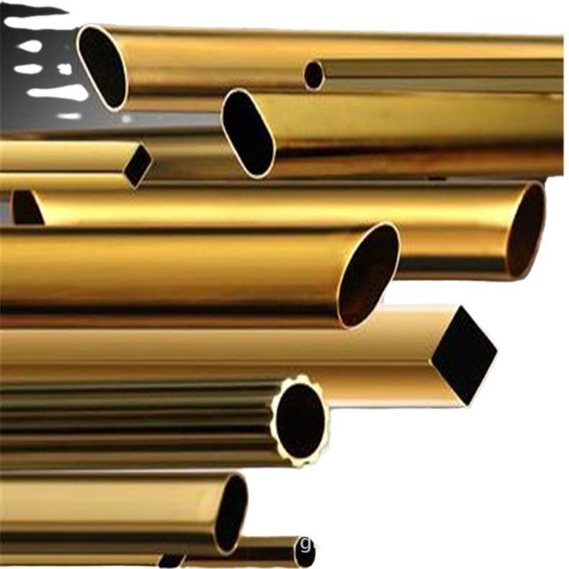 黄铜方管黄铜空调管h65黄铜管黄铜精封底h59黄铜管缩口拉管