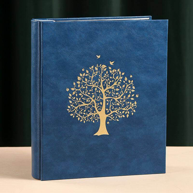 7寸8寸400大容量插页式张家庭相册本纪念册皮质影集过塑皮质