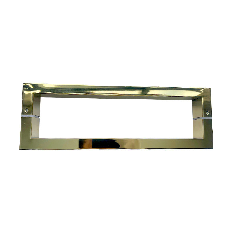 厂家直销不锈钢门拉手浴室玻璃门拉手加厚不锈钢拉手衣柜方框拉手