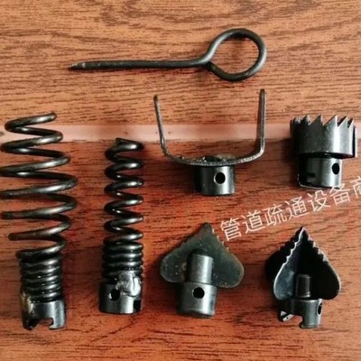 150型号疏通机弹簧工具配件专业管道下水道加粗家用神器厨房加密