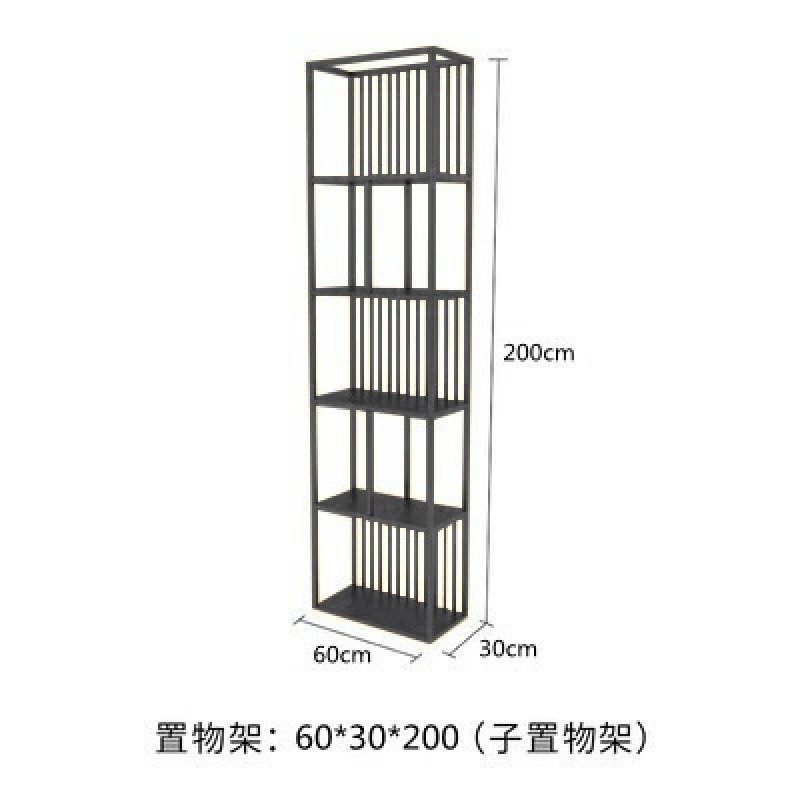 北欧书架落地置物架多层客厅轻奢铁艺隔断简约现公室收纳书柜,住宅家具,单个书柜,淘宝优惠券,粉丝福利购,淘宝优惠卷