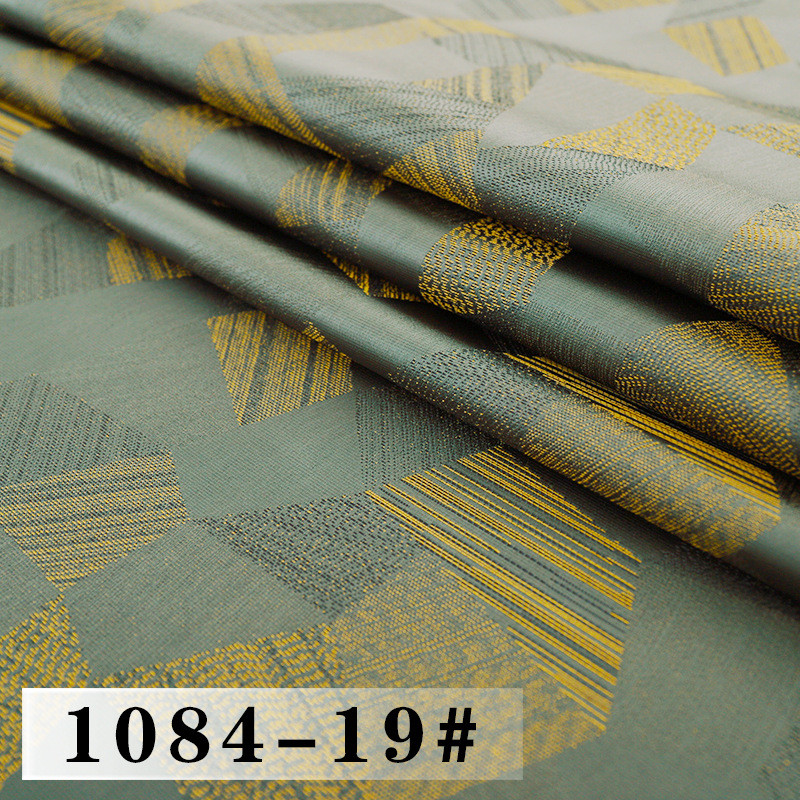 【宽色卡】280供应高轻奢坐垫桌旗布料窗帘沙发抱枕提花面料