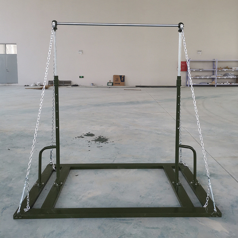 厂家批发室内移动训练健身单杠可调节家用单杠碳钢升降移动单杠