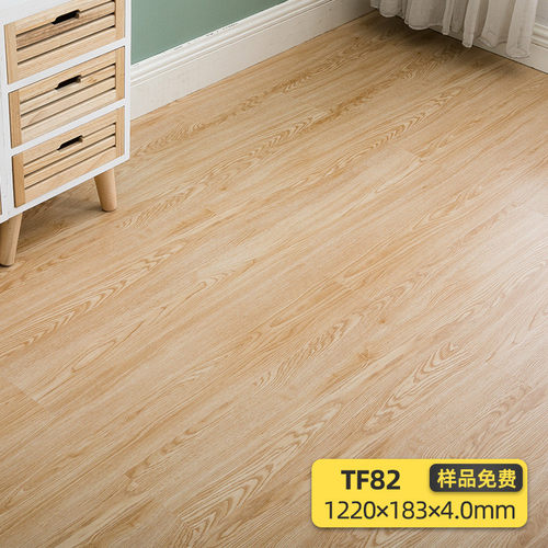 加工定制全新料spc石塑地板防水耐磨锁扣医院工装写字楼商户安装