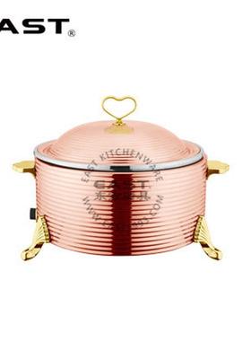 热销电热式(镀金)【钻暖菜锅精east东方厨具】