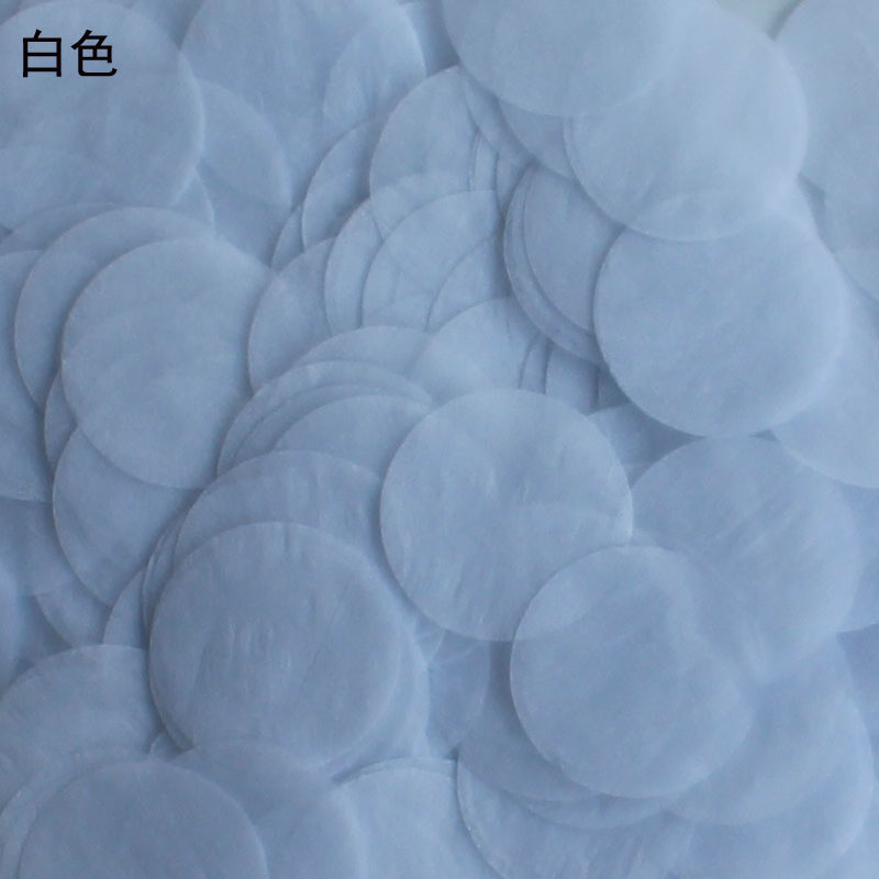 confetti纸片气球一纸屑亮片2.5cm彩色填充公斤装抛洒圆纸