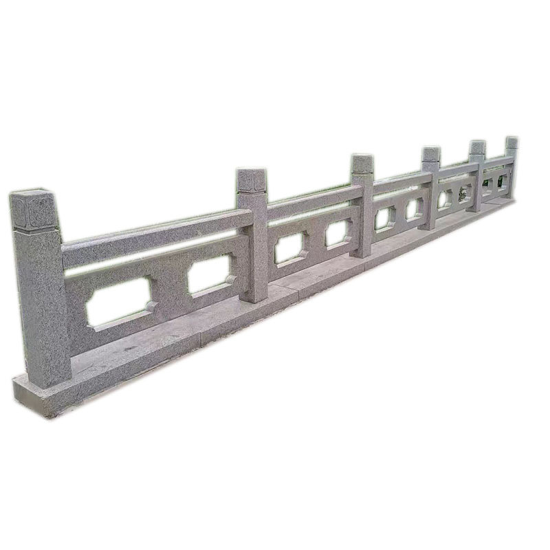 石栏杆厂家专业栏板石栏杆雕刻设计安装市政河道青石栏杆石护栏