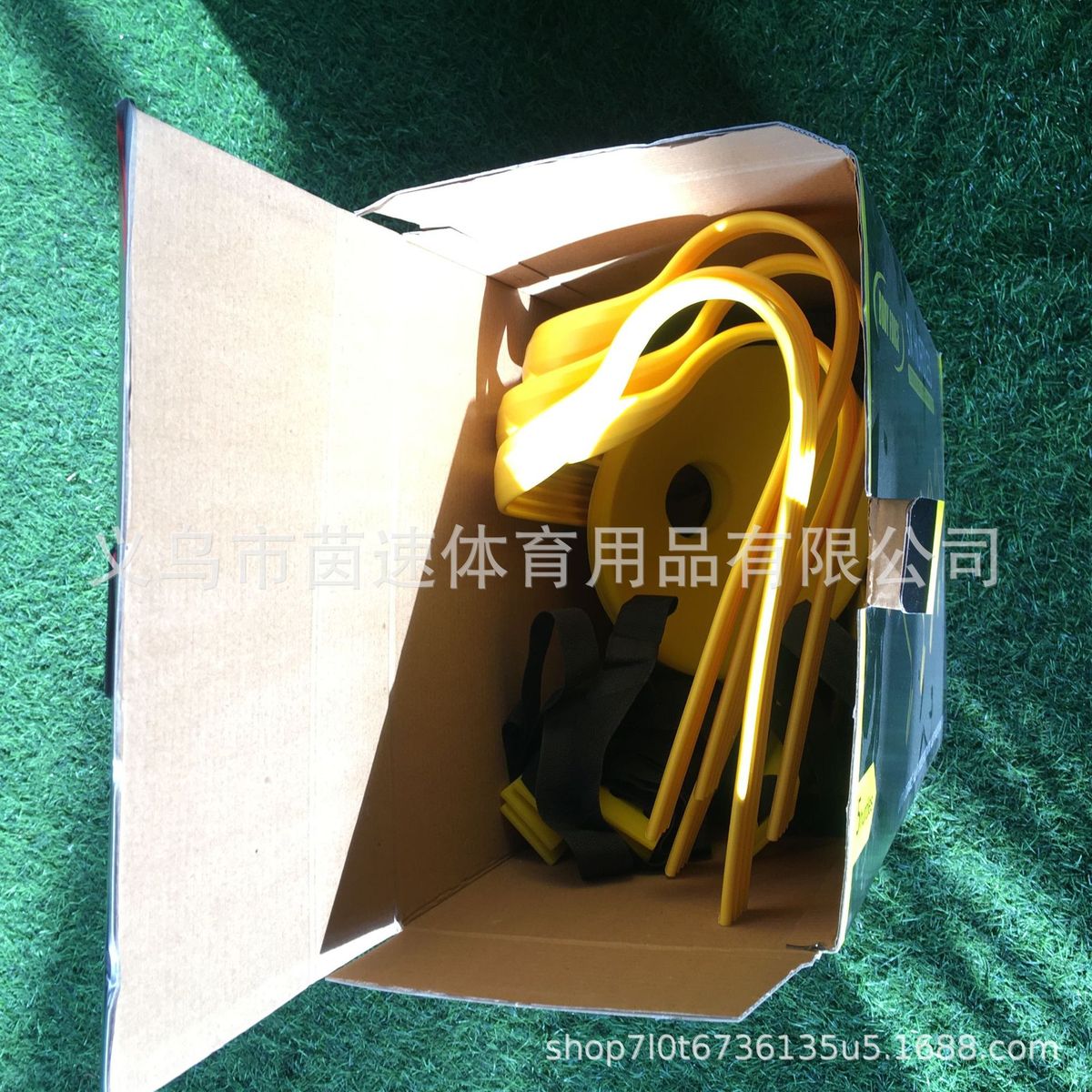 茵速足球训练软梯标志训练阻力伞套装跳格梯敏捷梯训练绳梯碟梯