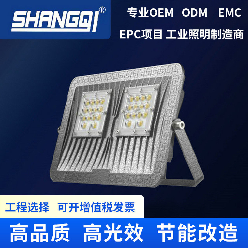 厂家供应led投光灯50瓦100W200W户外防水工程探射泛光灯矿井照明