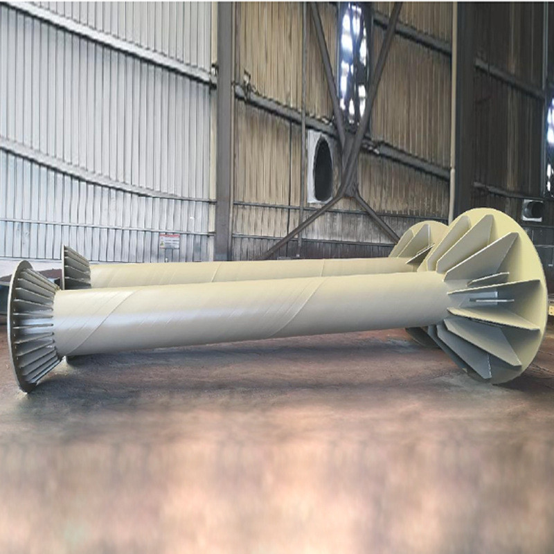 格定制h型钢箱型梁柱大圆管柱十字柱钢结构构柱管桁架加工