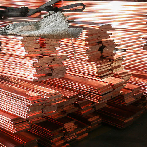 t2t3紫红铜排镀锡工业排紫铜接地紫铜排tmy配电柜导电铜排批发