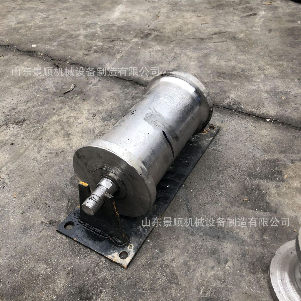 热销铸钢地接地矿用井下运输钢丝绳焊滚滚轮150*300mm钢管焊爆品