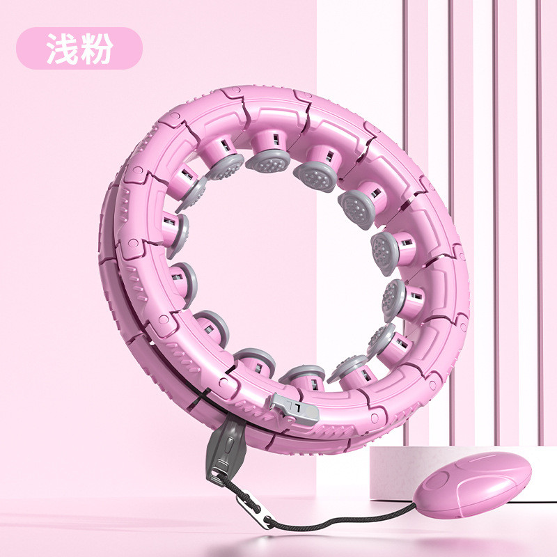 家用呼啦圈瑜伽锻炼智能瘦腰可调节不会掉呼啦圈健身现货批发