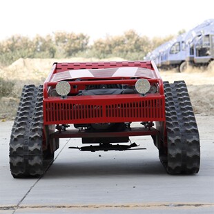 热销源头汽油发动机遥控割草机ht750履带式厂家除草机割草机机器