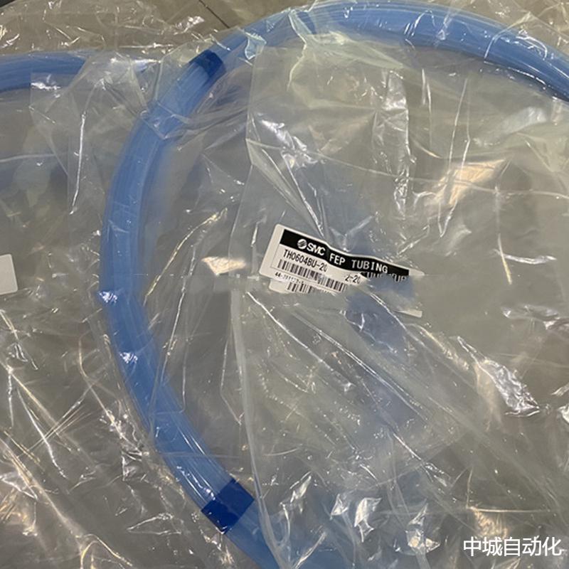 SMC氟素树脂TH0604BU-20耐高温蓝色FEP材质气动软管