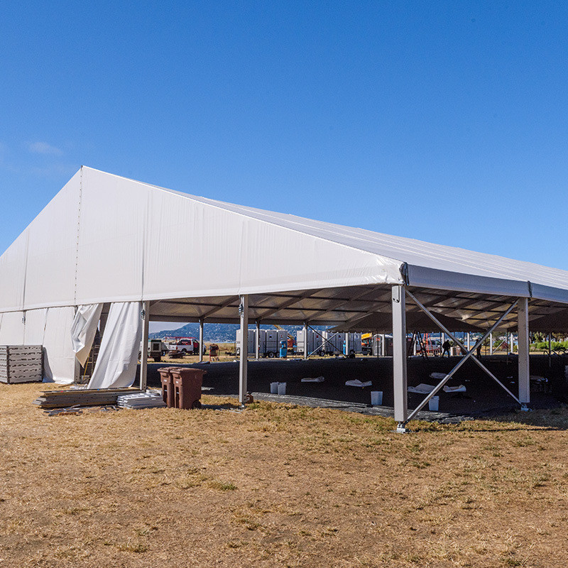 户外篷房铝合金仓储展会透明玻璃大型活动物流广告篷房