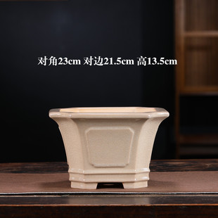 宜兴紫砂四方花盆陶瓷釉斗盆多肉兰花文竹盆栽盆景盆外贸