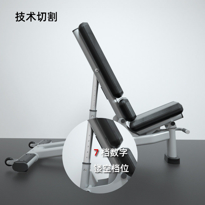 热销哑铃凳专业商用飞鸟卧推多功能健身椅举家用重健身器材椅训练