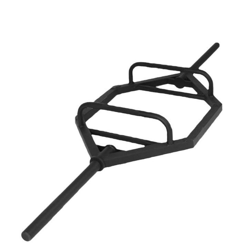 深蹲硬农夫拉行走专用六边框奥杆架健身六角杠铃杆