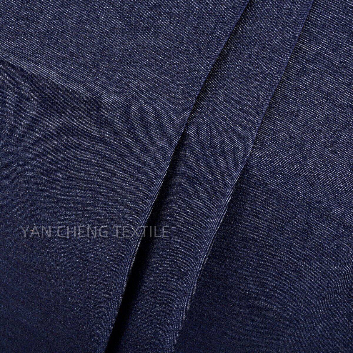 真牛仔亚麻弹力布料亚麻棉弹力麻布牛仔棉麻牛仔休闲面料