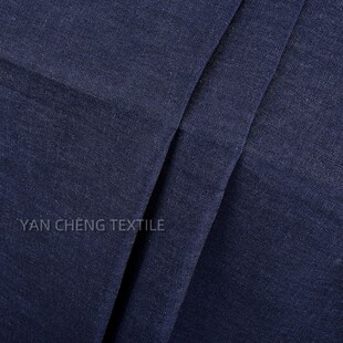 真牛仔亚麻棉麻布料亚麻棉牛仔麻布牛仔弹力弹力休闲面料