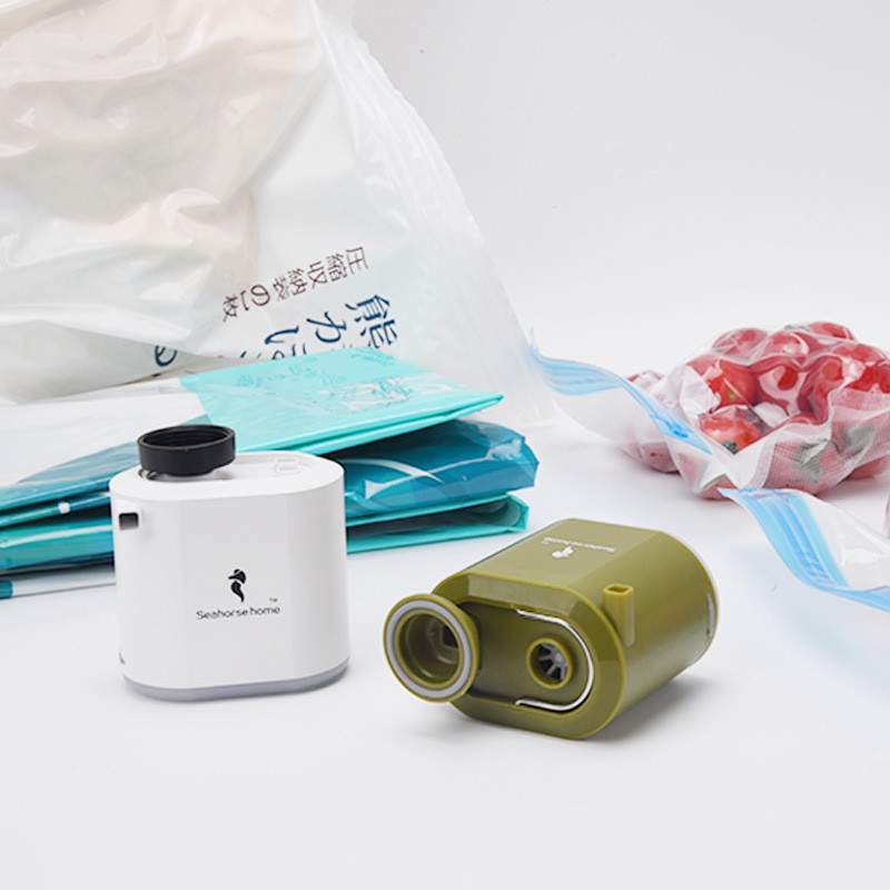 迷你户外便携式充气床垫露营野营野外电动充气泵抽气真空袋游泳圈