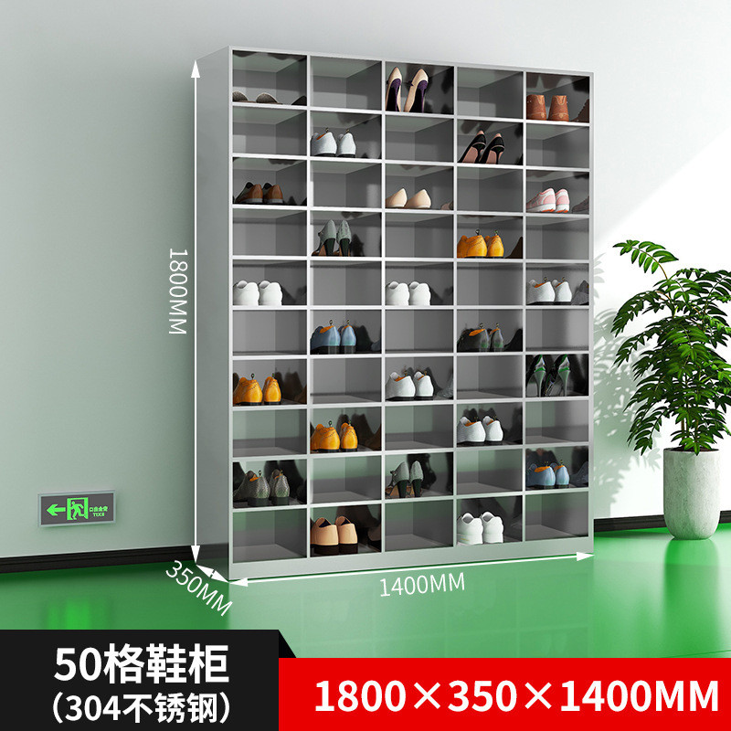 定制304无尘鞋柜不锈钢净化车间换鞋凳工厂单面双面无门式鞋柜