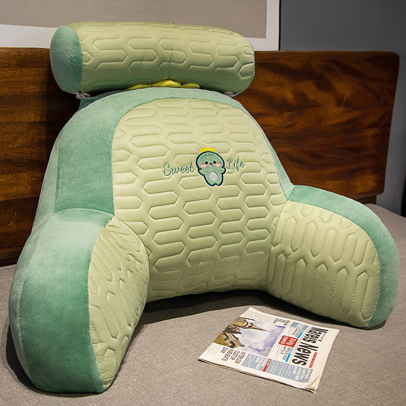 3zby床上冰丝床头软包大靠背沙发靠垫枕头批发看书床靠护腰垫靠枕