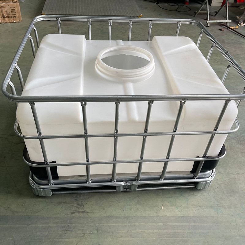 热销ibc白色化工吨桶 集装塑料桶 山东厂家供应大口径塑料运输桶