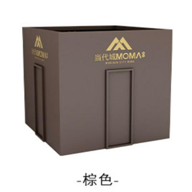 户外铝合金围栏庭院隔断花箱树箱种植箱室外爬藤架花坛花盆钵