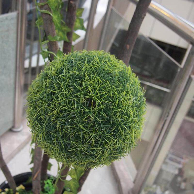 植物树假树黄杨树草球树密叶球大型绿植花欧式造型盆栽送盆