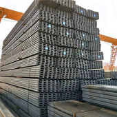 槽钢u型钢10号12条钢8 5槽钢镀锌梁型材钢u型c型钢钢结构阁楼搭建