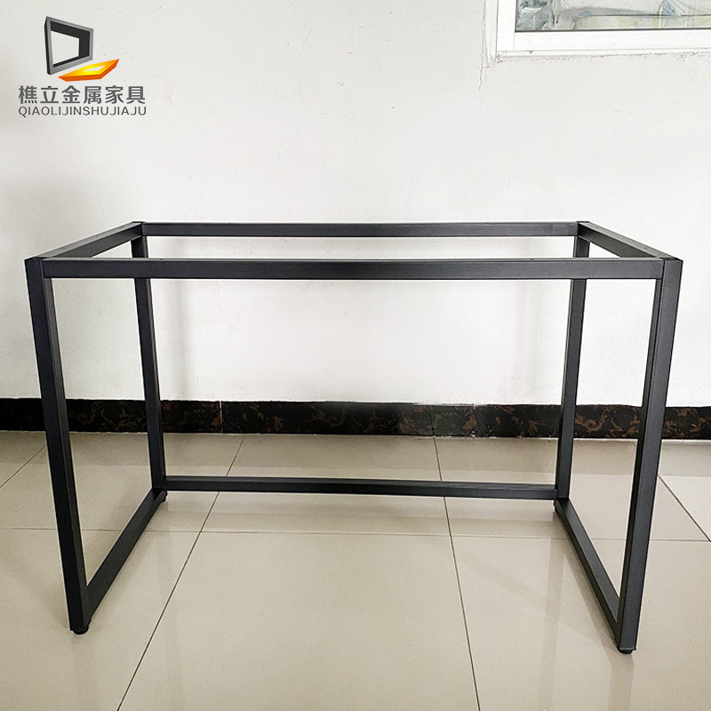 热销办公室铁艺桌脚办公台架可拆装桌架现代简约书桌茶几电脑桌脚