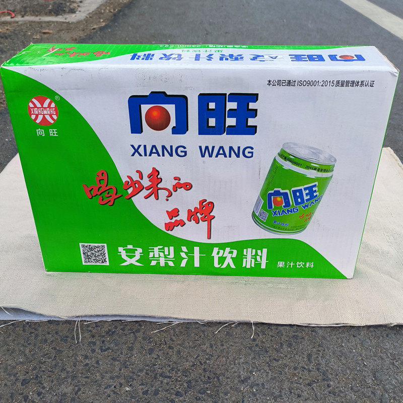 新货向旺安梨汁饮料果汁整箱饮料罐装迁西特产饮品梨味唐山礼盒装