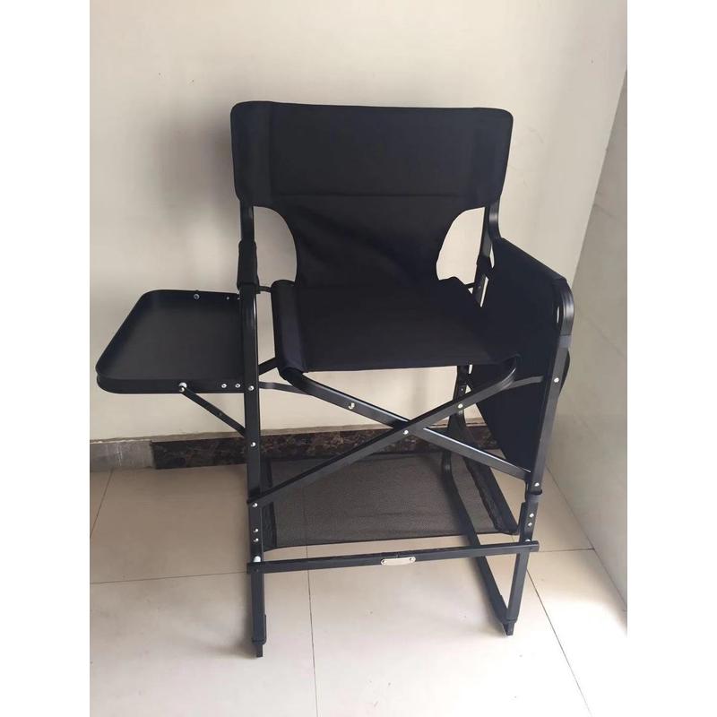 化妆椅导演铝合金椅子电脑休闲椅折叠户外帆布椅沙滩椅办公大号