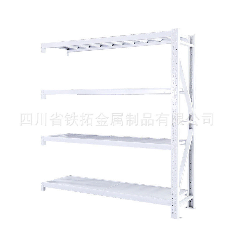 成都货架置物架储物架冷轧钢中型轻型置物架多层仓库房展示架加厚