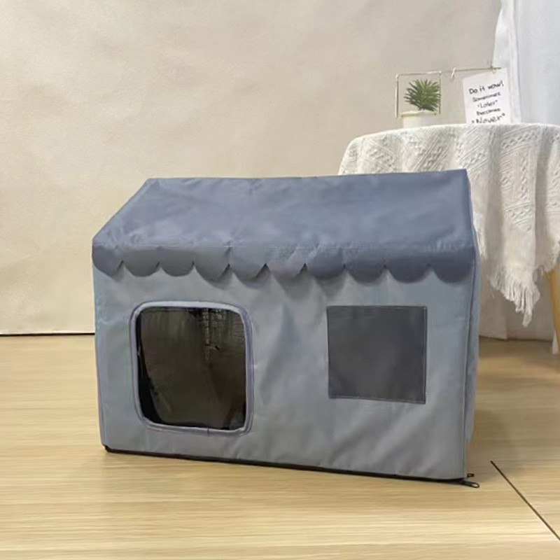 夏季猫咪空调宠物窝猫窝降温冰屋猫窝封闭式保温猫房子房四季通用