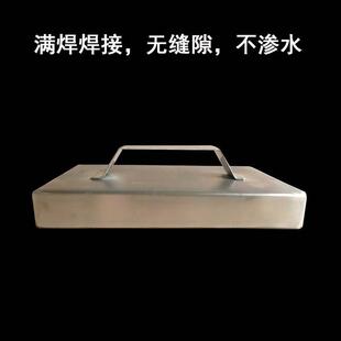 304不锈钢卤肉石熟食压肉块卤锅压篦子块熏煮肉压块铁卤肉压布