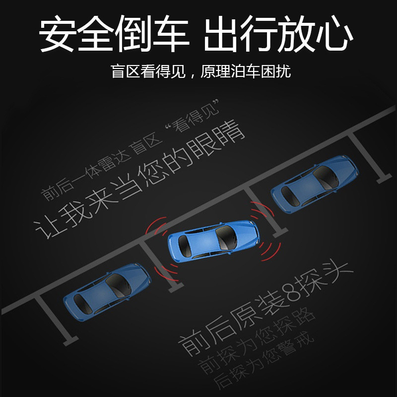 热销适用于丰田卡罗拉新锐志凯美瑞汉兰达RAV4原车屏升级前后倒车