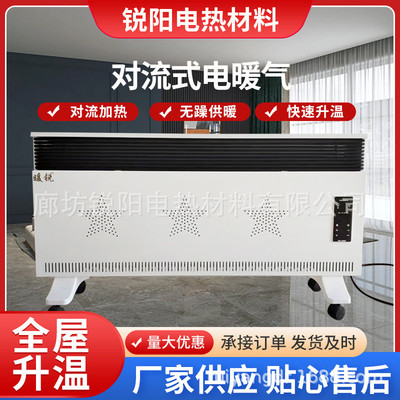 供应对流电暖器双管加热暖风机智能控制快速升温全屋取暖器