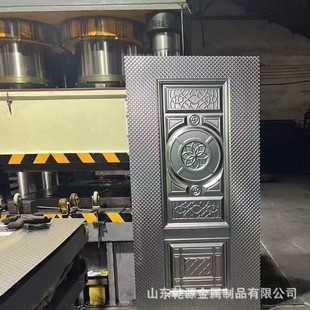 冷轧压花门板厂家直发别墅防盗门门板仿铝镀锌门板板不锈钢压花