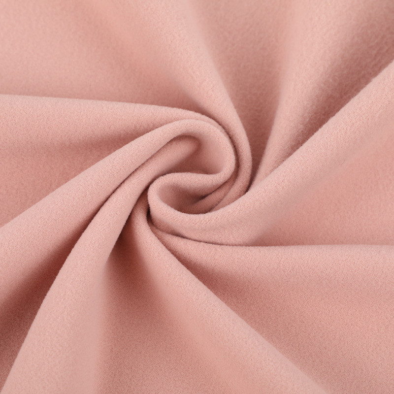 双面柔仿棉抓毛240g仿弹涤高棉抓毛布瑜伽健身服面料