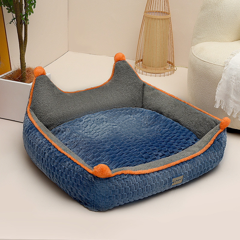 狗窝新款宠物秋冬猫窝四季通用狗垫子狗床中大型犬宠物用品批发