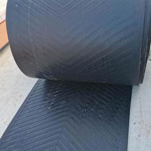 热销汇输送带仟矿用聚酯尼龙运送带pvc整芯阻燃花纹传送带