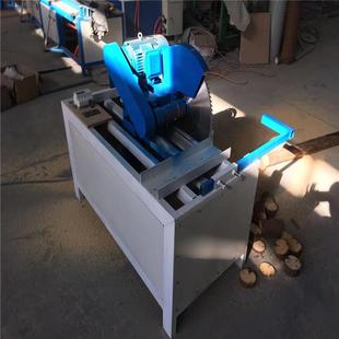热销台式圆木断木锯20锯木圆木断块型柴竹子截料切割机